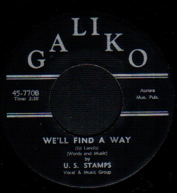 U.S.Stamps-We'll Find A Way-GALIKO